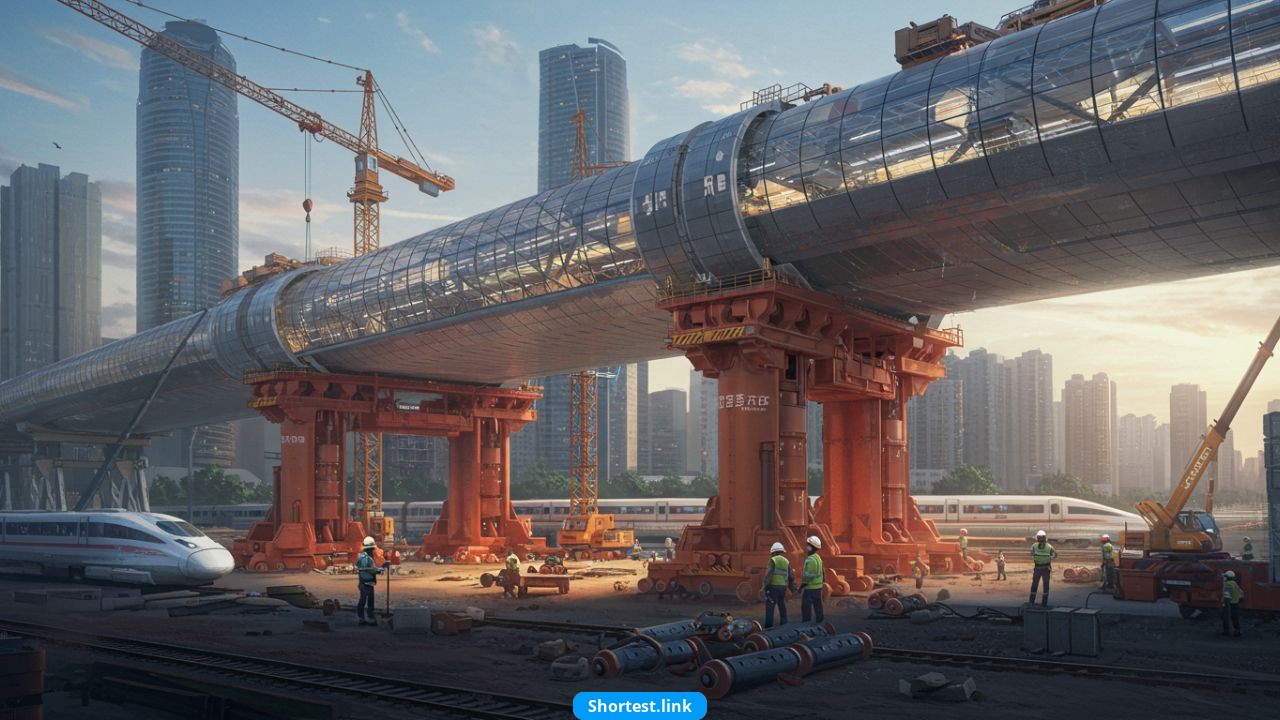 中国、3万トンのターミナルを40日間で移転 ― ギネス世界記録の快挙