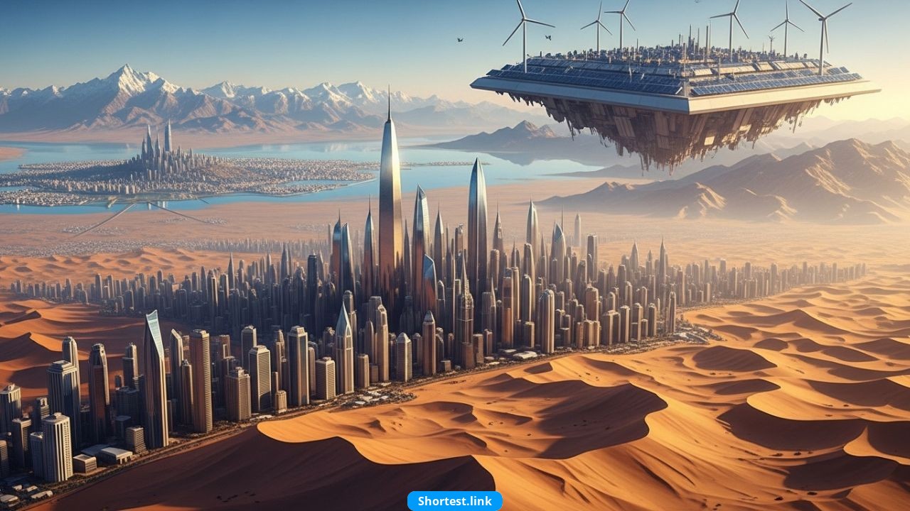 8.3兆ドルの砂漠メガプロジェクトは都市の未来を再定義することを目指す