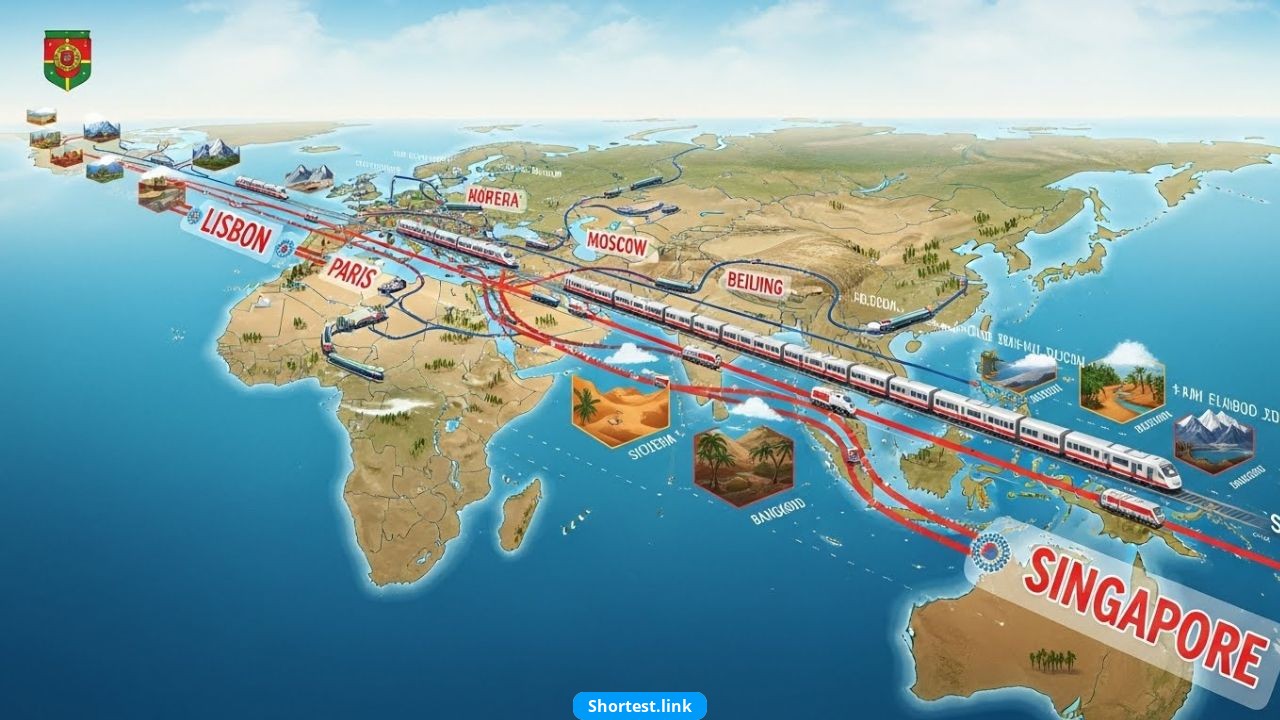 21 日間、13 か国、18,755 km