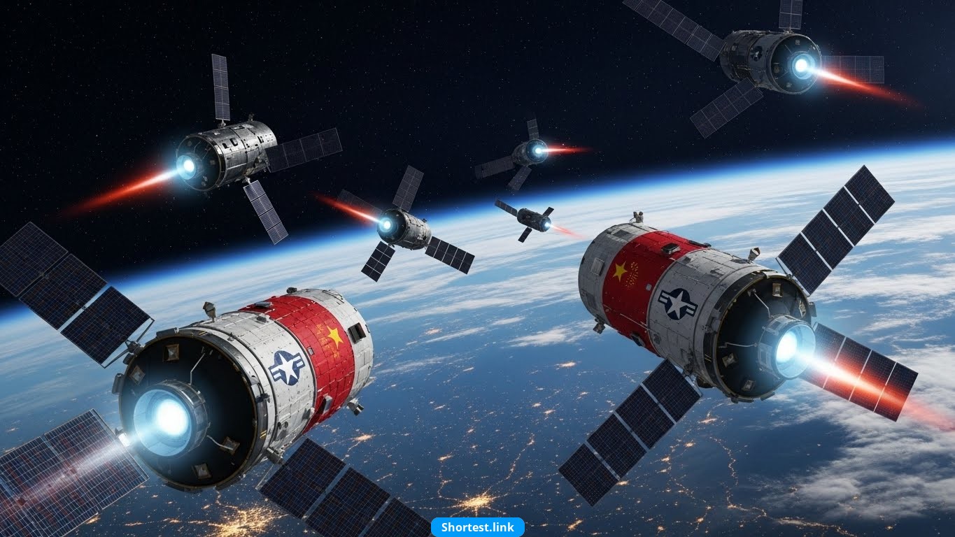 米国と中国の間で高まる衛星の緊張