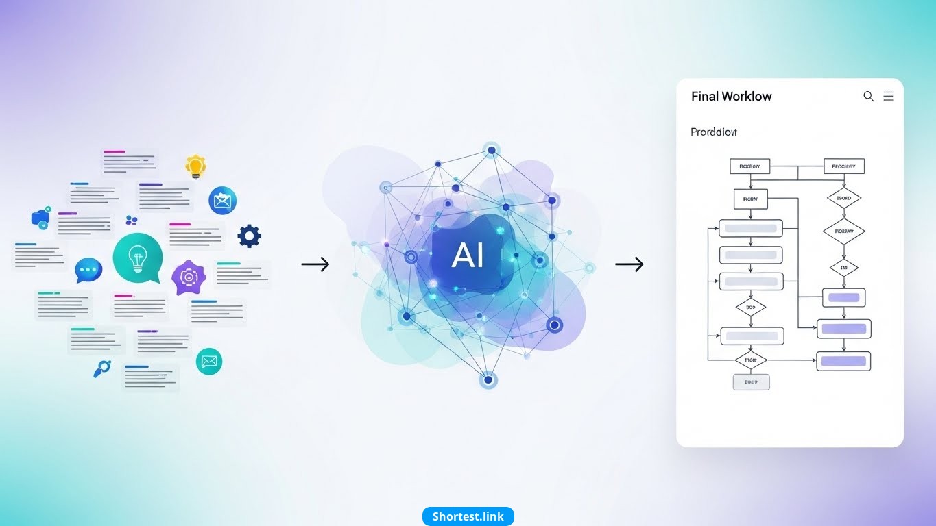 アイデアをビジュアルなワークフローに変える