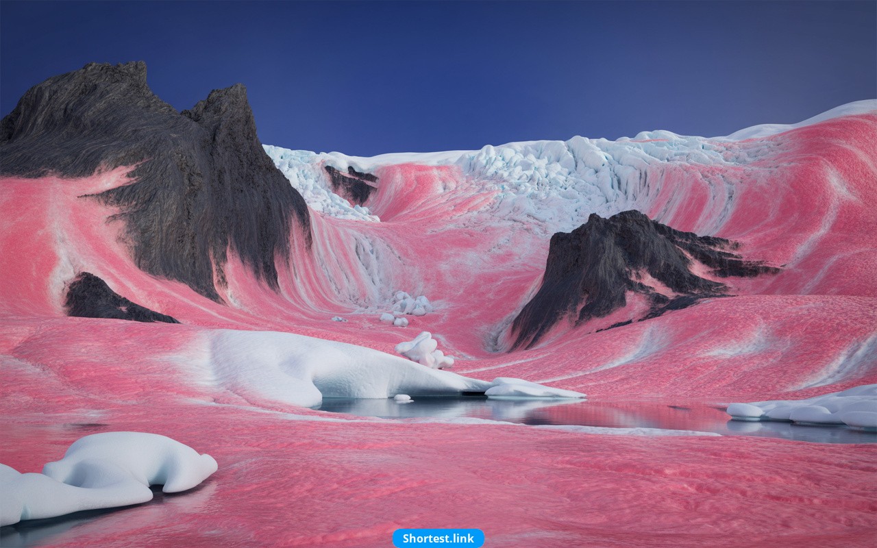 氷河の融解を加速する微視的な生命