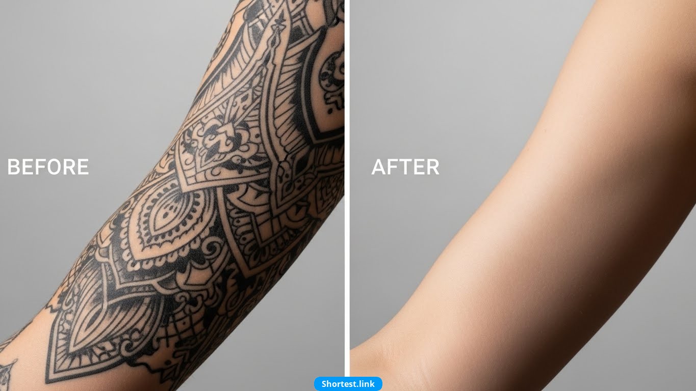 AIを使用して写真からタトゥーを除去