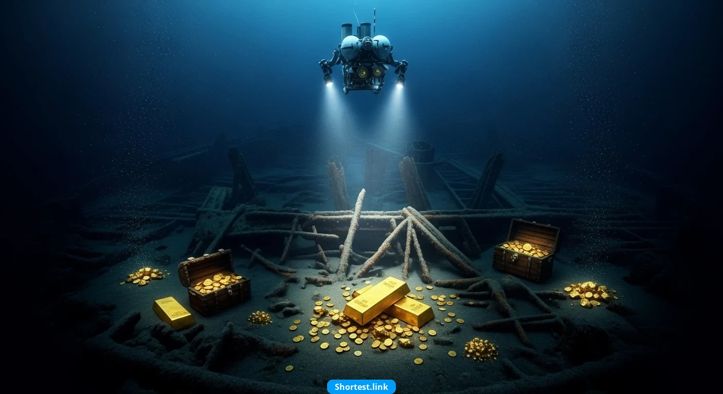 米国でこれまでに発見された最大の金の難破船