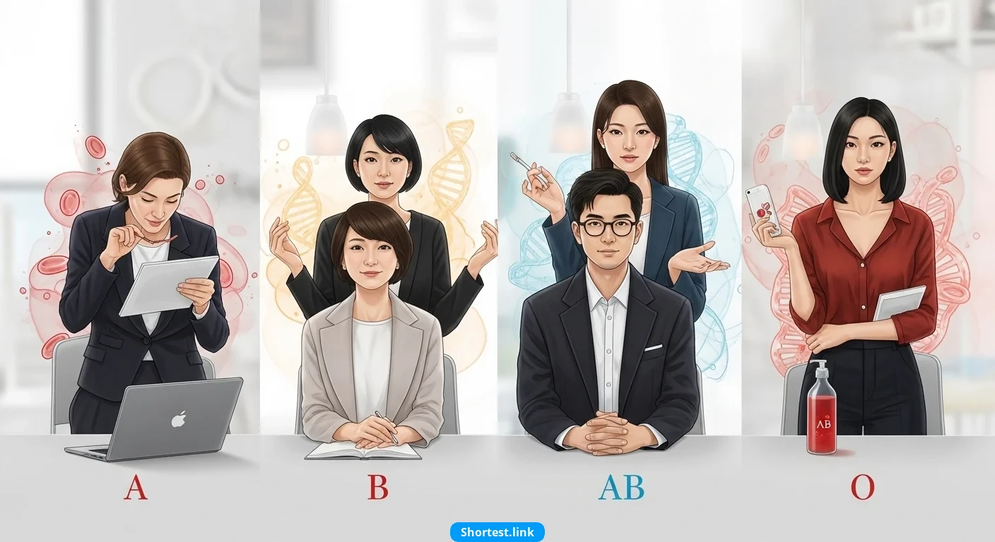 血液型でわかるあなたの性格